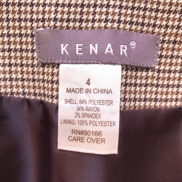 KENAR tulip pencil skirt, siz 4 - Picture 4 of 4